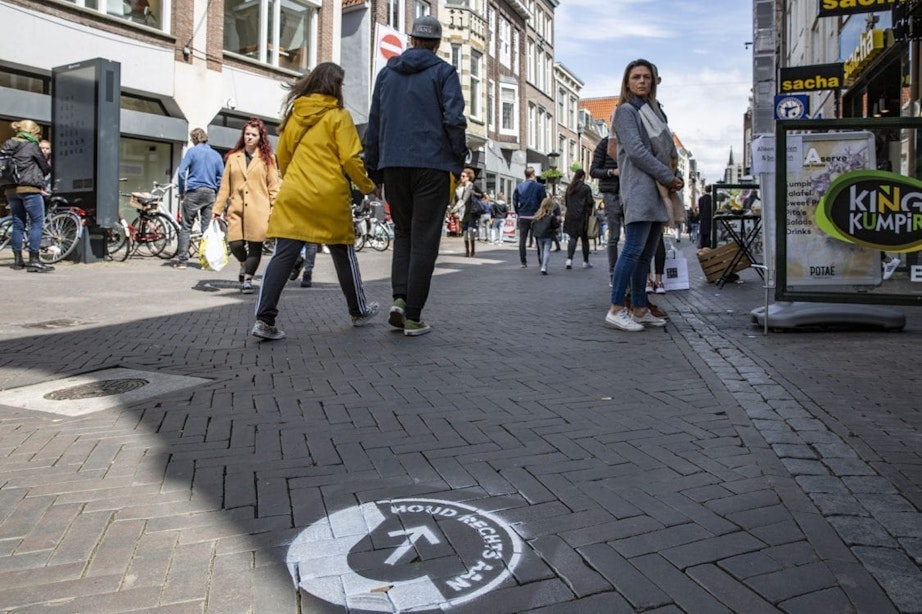 VVD: ‘Laat Utrechtse ondernemers op rustige momenten weer reclameborden buitenzetten’
