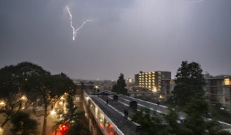 Code geel voor stevig onweer in Utrecht