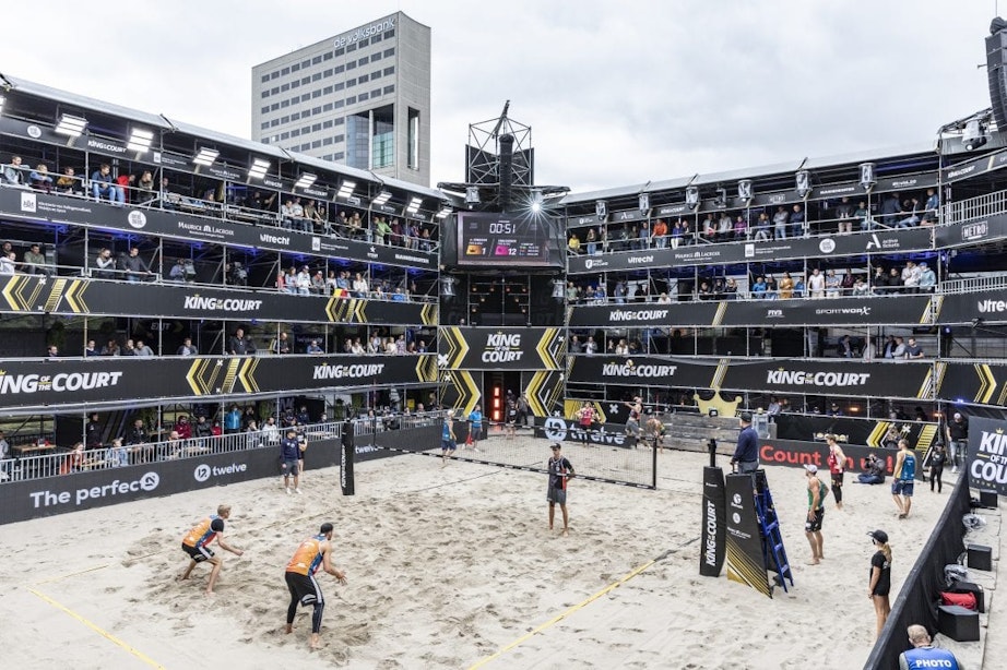 Beachvolleybaltoernooi King of the Court ook dit jaar weer in Utrecht