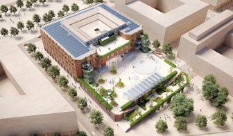 Nieuwe school, sporthal en openbaar dakplein in één: zo ziet het nieuwste gebouw aan het Berlijnplein eruit