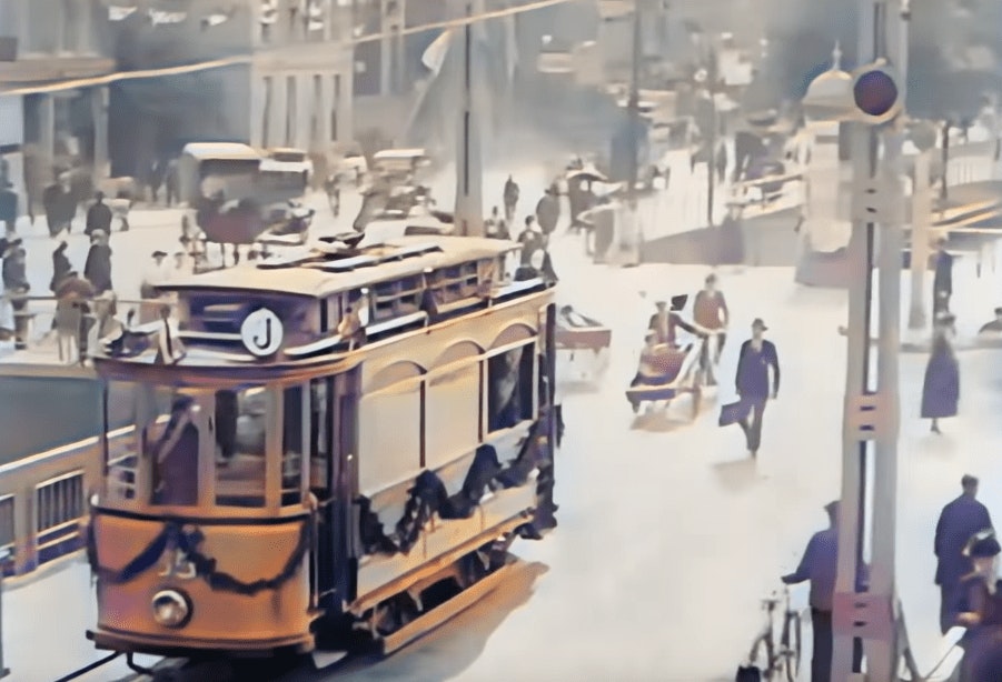 Bijzondere videobeelden in kleur van Utrecht in 1917