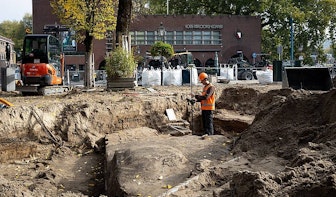 Restanten Utrechtse Tolsteegpoort uit 16e eeuw ontdekt tijdens werkzaamheden