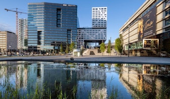 Half jaar lang werkzaamheden aan vijver Jaarbeursplein, beton blijkt niet goed te zijn