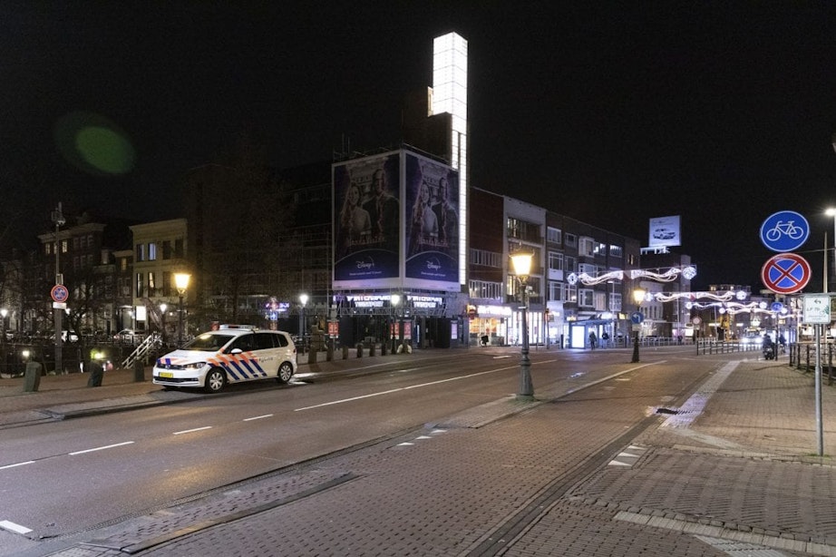 Avondklok in Utrecht; Straten liepen na 21.00 uur langzaam leeg