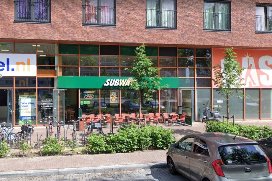 Subway aan Europaplein in Utrecht overvallen