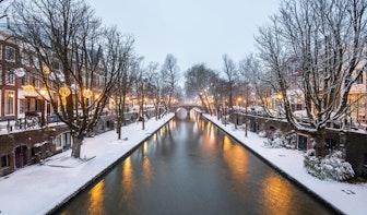 Foto’s: Utrecht ontwaakt onder laag sneeuw