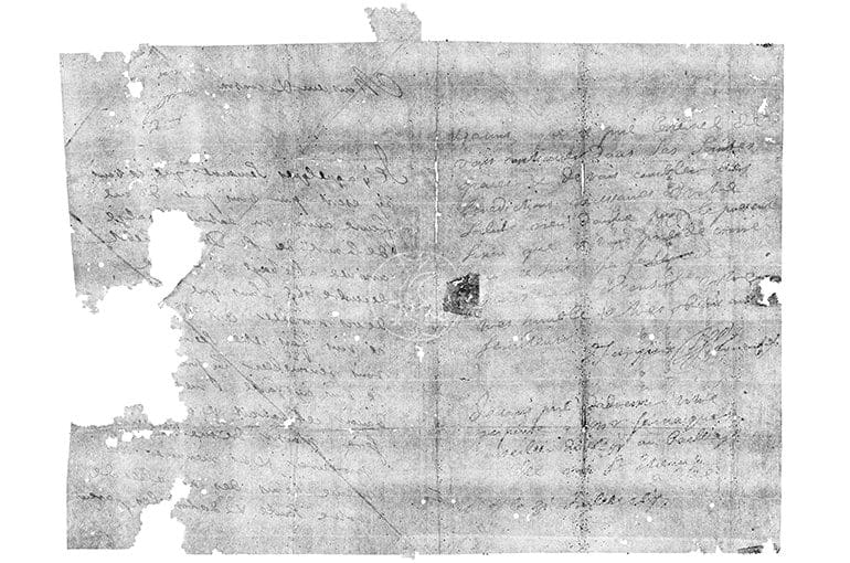 Wetenschappers ontcijferen ongeopende 17e-eeuwse brief met nieuwe technologie