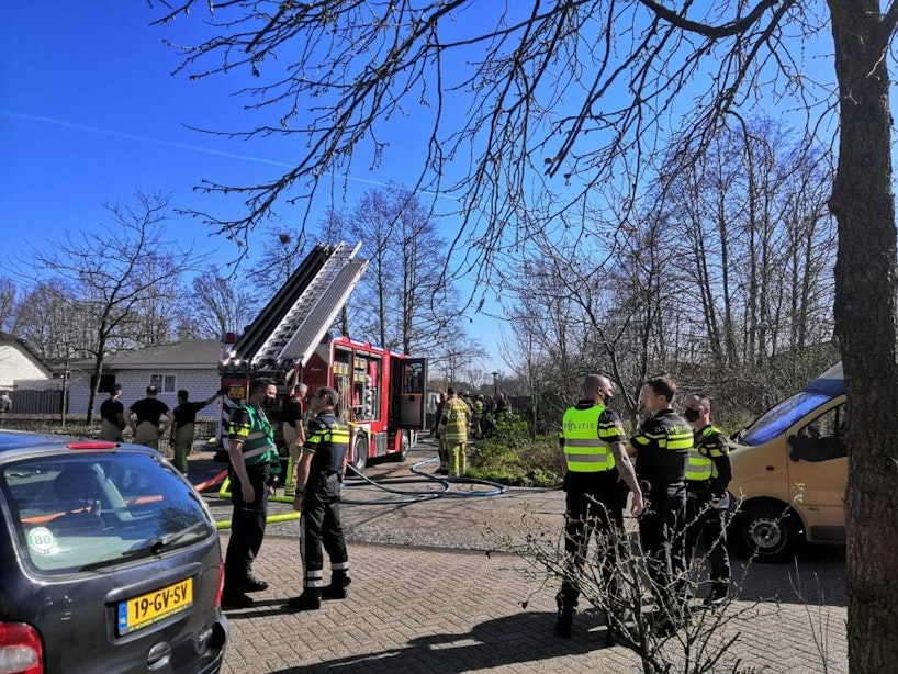 Brand in woonwagen op Augusto Sandinostraat in Utrecht geblust