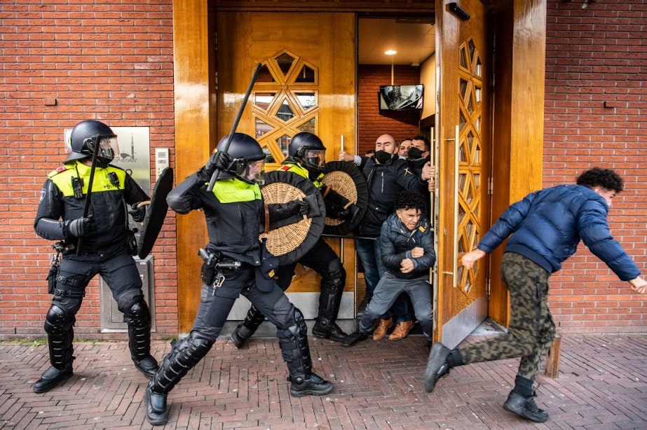Ruim 100 arrestaties na pro-Palestina demonstratie in Utrecht