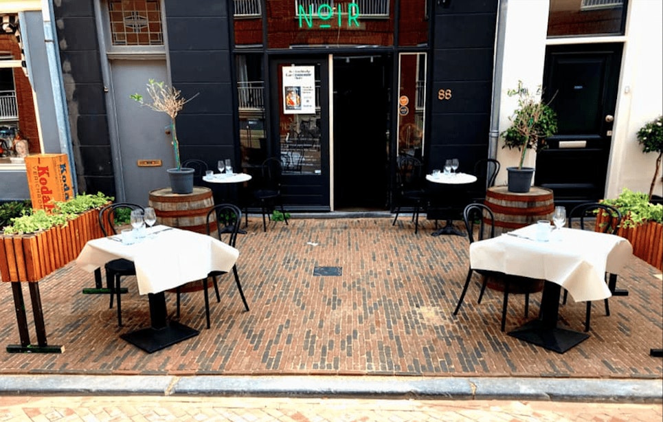 Restaurant Noir aan Lange Nieuwstraat gaat sluiten: ‘Ik ben opgelucht, maar ook echt wel verdrietig dat het klaar is’