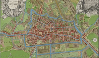 Marcus Laman blaast 17e-eeuwse plattegrond van Utrecht nieuw leven in