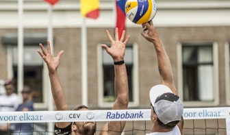 Uitzwaaiwedstrijd Olympische beachvolleyballers zaterdag op Lucasbolwerk in Utrecht