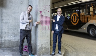Eerste deel kunstwerk Lichaam en Geest onthuld op busstation in Utrecht