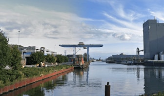 Fosfineschip Coby vaart onder begeleiding van Rijkswaterstaat naar Ketelmeer, maar is niet welkom