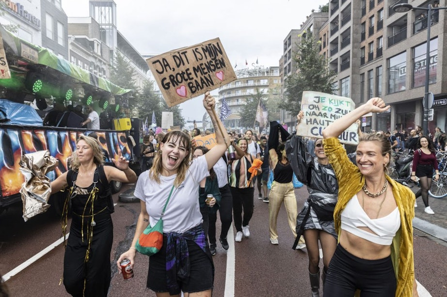 Ruim 10.000 mensen lopen mee met tweede editie Unmute Us-protestmars in Utrecht