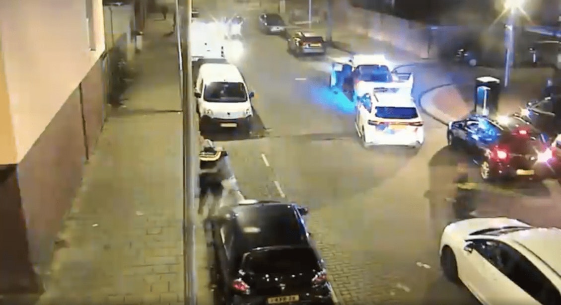 Video: Drie aanhoudingen na achtervolging door Utrechtse wijken Lombok en Kanaleneiland