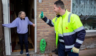 Fotoreportage: de laatste rondes van de vuilnismannen