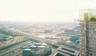 Plan voor 140 meter hoge woontoren met rooftopbar in Utrecht ligt ter inzage