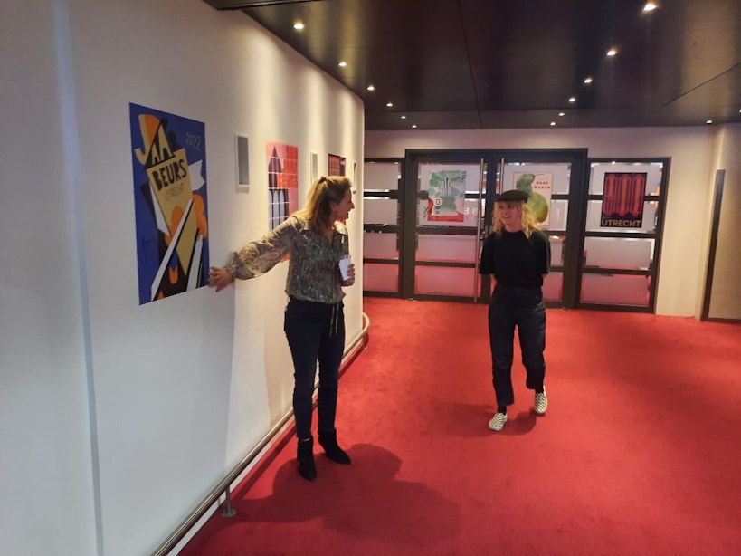HKU-student Désiree Bout wint posterwedstrijd van Jaarbeurs Utrecht