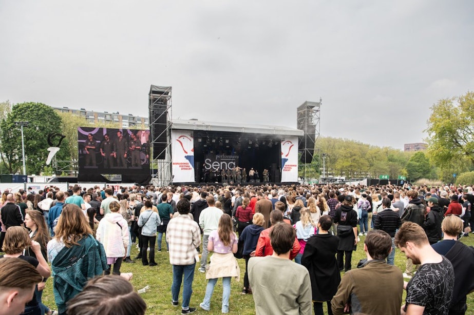 37.000 bezoekers op Bevrijdingsfestival Utrecht in Park Transwijk