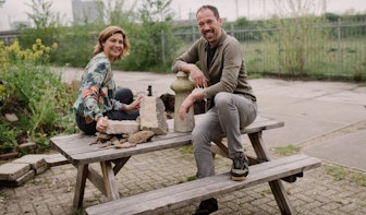 Utrechts gemaakt: Brokkenmákers maakt circulaire bakstenen van Dompuin