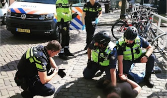 Politie pakt overlastgevende man op in centrum van Utrecht na meerdere meldingen