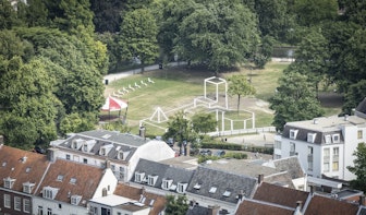 Zo zien de mysterieuze nieuwe kunstwerken in Utrecht er vanaf de Domtoren uit