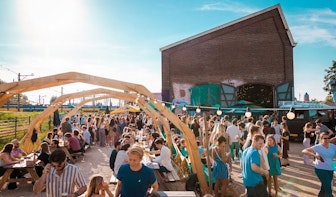 Na brand nu goed nieuws voor Ping Pong Club in Utrecht: terras mag weer open met biertap en toiletwagen
