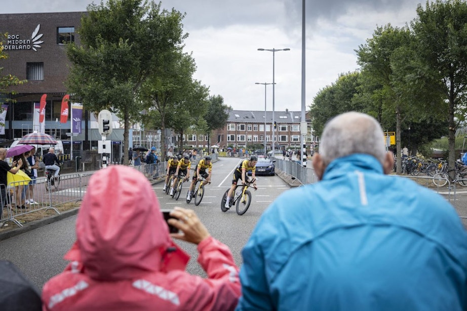 Tweede Vueltadag in Utrecht begonnen met verkenning van tijdritparcours