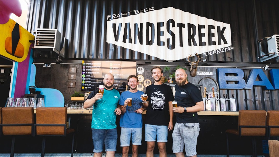 Brouwerij vandeStreek wil na de zomer café openen aan de Oudegracht in Utrecht