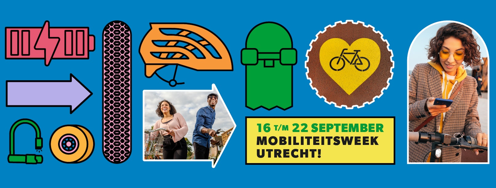 Mobiliteitsweek Utrecht 2022: kies een week lang voor duurzaam vervoer