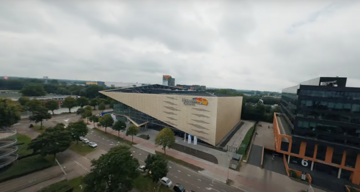Dronebeelden van Holland Casino in Utrecht schoppen het tot aflevering van Amerikaanse hitserie
