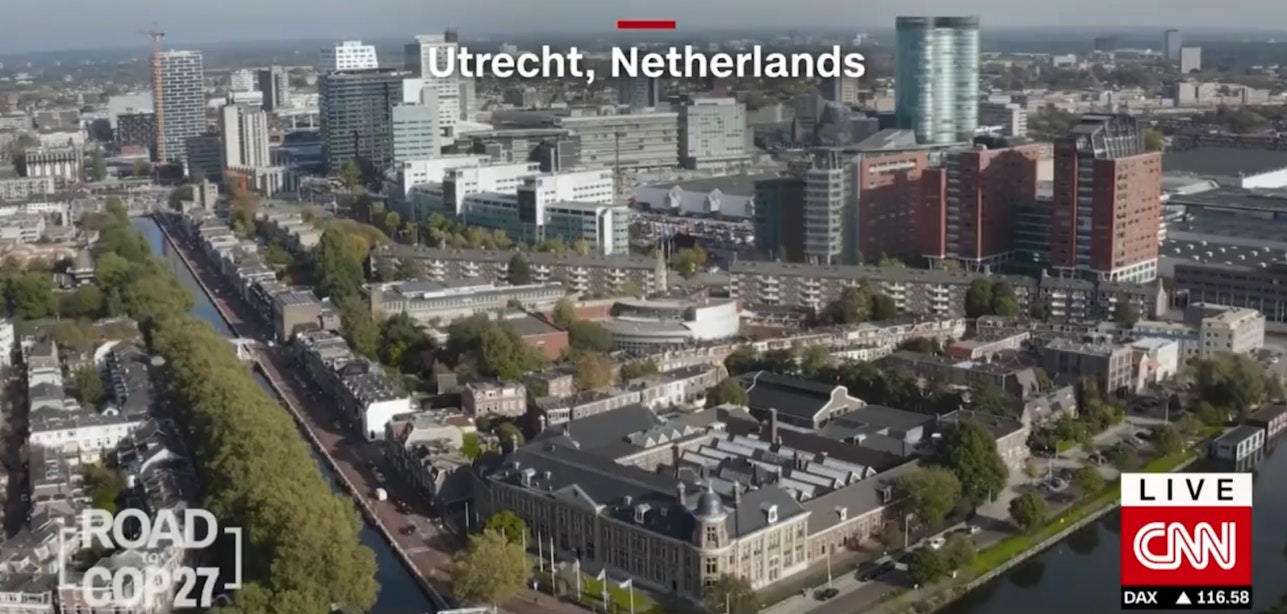 CNN maakt videoreportage over Utrecht: ‘Toonbeeld van een duurzame stad’