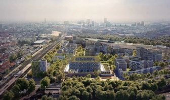 Vergunningsaanvraag voor 246 woningen bovenop monumentaal CAB-gebouw in Utrecht