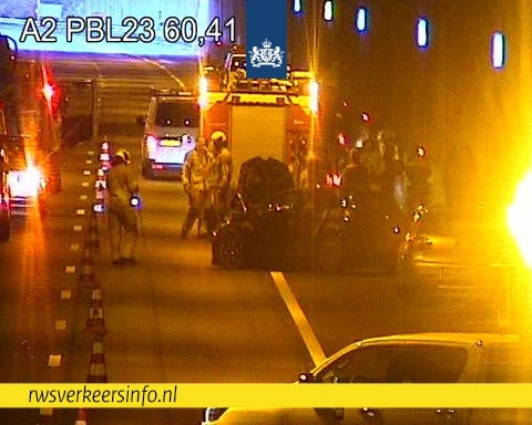 ‘Aanzienlijke’ vertraging rond Utrecht na ongeval in Leidsche Rijntunnel