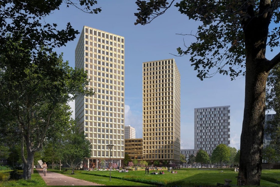 Vergunning voor High Five-complex in Utrecht is verleend; bouw van 921 studentenwoningen kan bijna beginnen