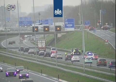 Wegafsluitingen A27 richting Utrecht vanwege politieactie