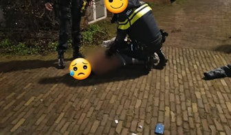 Mogelijke drugsdealer vlucht voor Utrechtse politie en wordt daarbij geholpen door ‘bekenden’