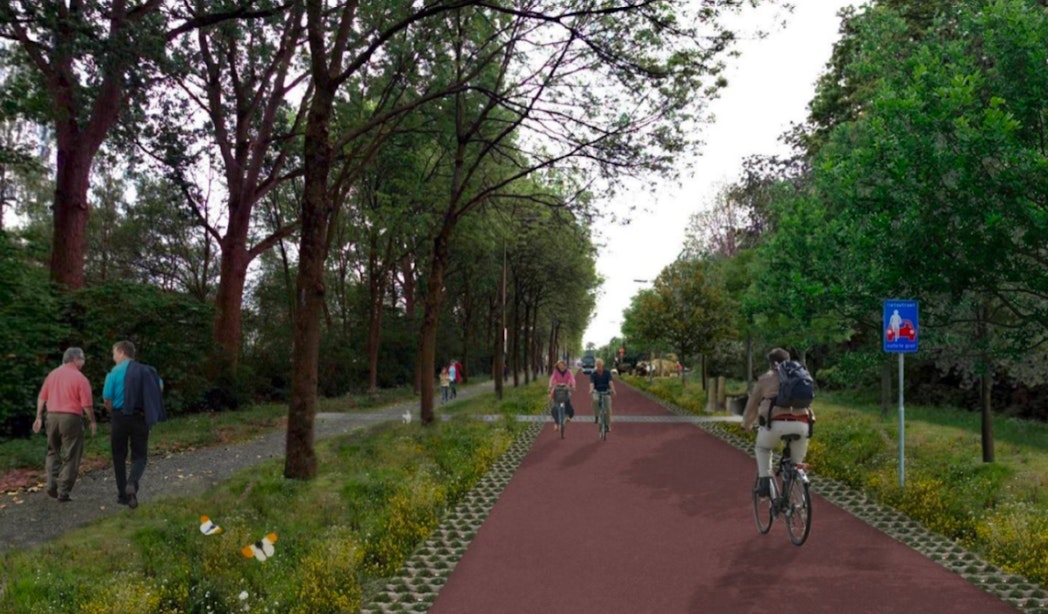Deel Archimedeslaan in Utrecht wordt opnieuw ingericht om fietsroute ‘aantrekkelijker’ te maken