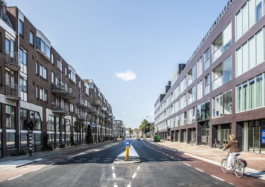 Plannen om Amsterdamsestraatweg en Biltstraat in Utrecht te verbinden als fietsroute