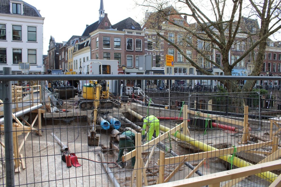 Werkzaamheden Haverstraat in centrum Utrecht vertraagd vanwege spookkelder en ‘bijzondere’ elementen