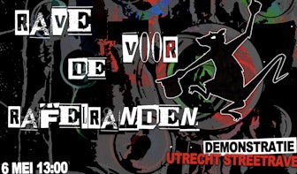 Met demonstratieve rave door Utrecht vraagt organisatie aandacht voor ‘onmisbare rafelranden’ van de stad
