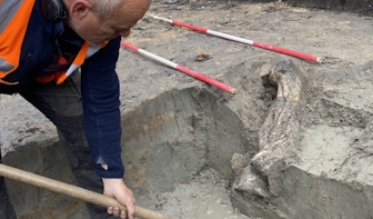 Archeologen vinden beeldje onder voormalig parkeerterrein van de Jaarbeurs in Utrecht