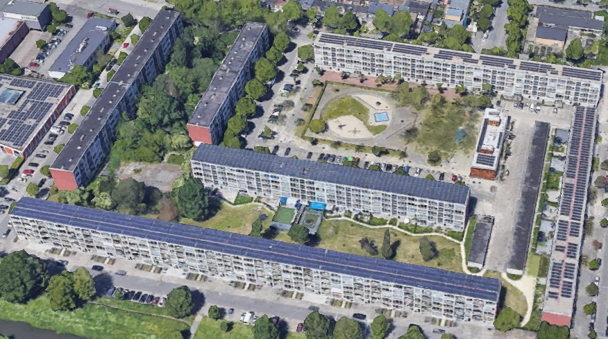 21 bomen illegaal gekapt bij bouwproject ‘De Mix’ in Utrechtse wijk Overvecht