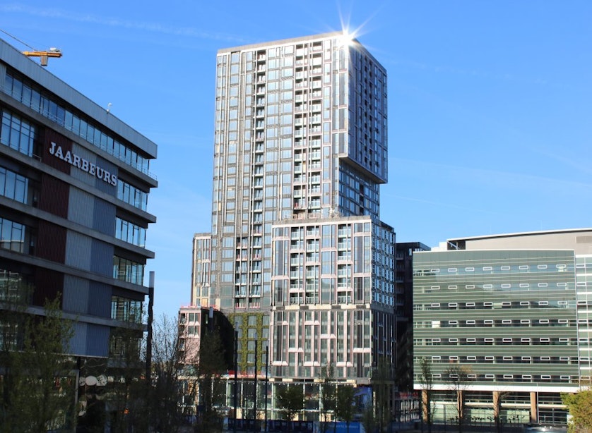 Nieuwe fase in geschil tussen betrokkenen Galaxy Tower in Utrecht: bouwplaats is ontmanteld