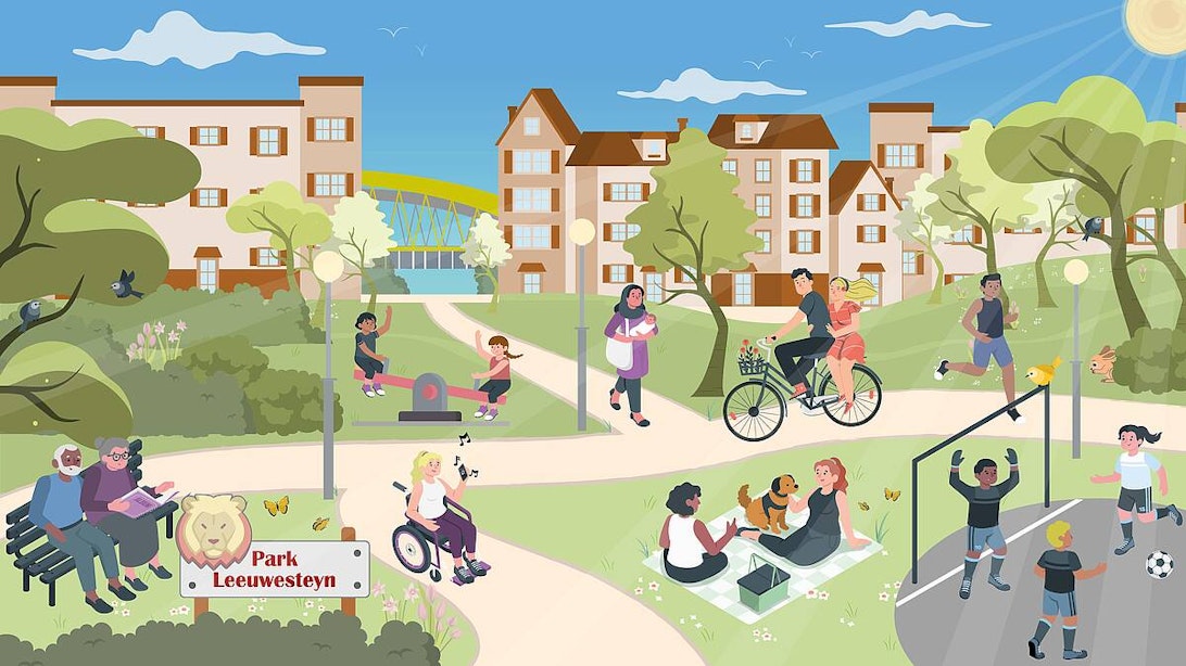 Bewoners van Utrechtse wijk Leidsche Rijn kunnen helpen met Park Leeuwesteyn ontwerpen