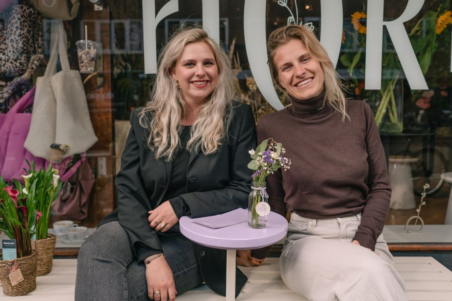 Ondernemer uitgelicht: Vriendinnen Jamy en Fleur zijn eigenaresses van FIORE op de Nachtegaalstraat