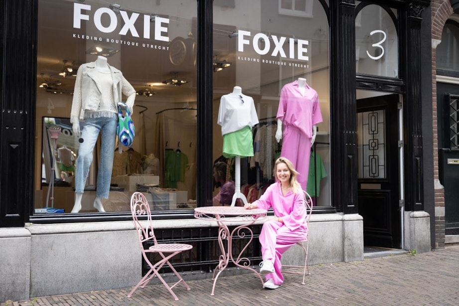 Onderneemster Paula Vos opent kledingwinkel FOXIE in de Utrechtse binnenstad