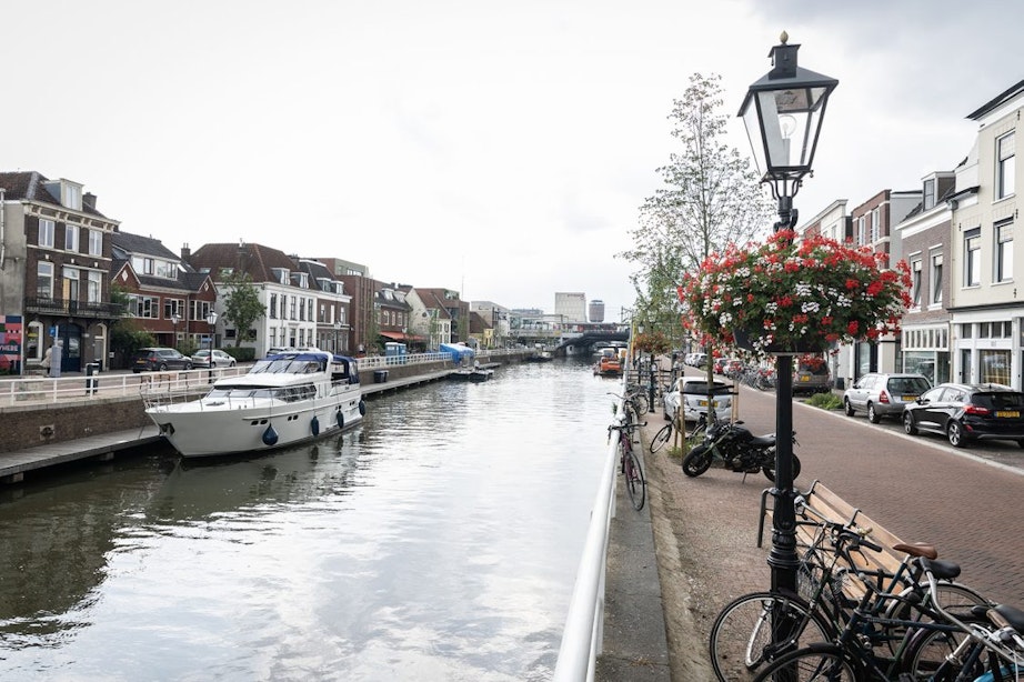 Het duurt nog wel even voordat opnieuw ingerichte Ooster- en Westerkade in Utrecht ‘groene uitstraling’ krijgen