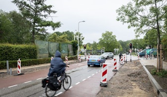 Deel van Platolaan in Utrecht twee weken dicht; auto’s en fietsers moeten omrijden